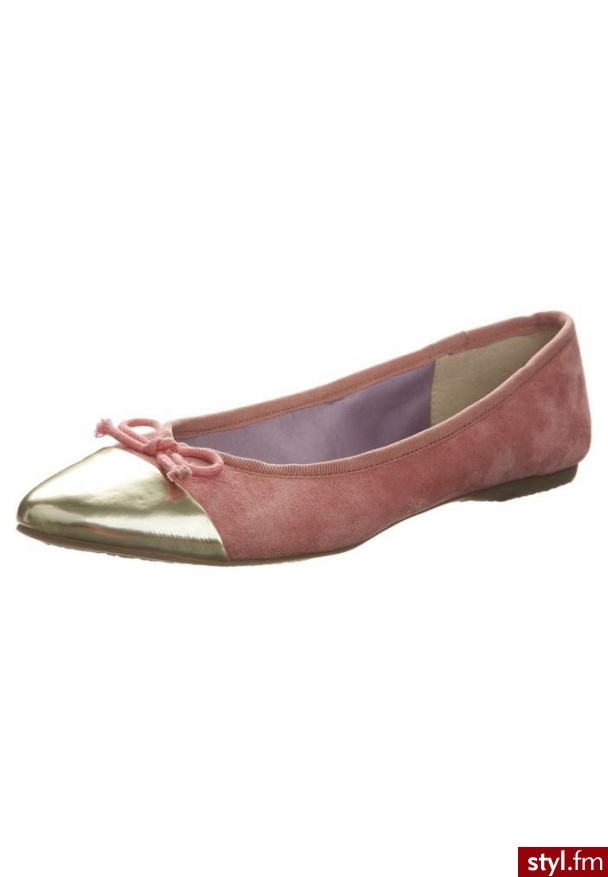 Pier One Baleriny różowy - Balerinki Buty Moda