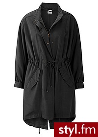 Bonprix Parka czarny 935382_17334 - Kurtki Okrycia Moda