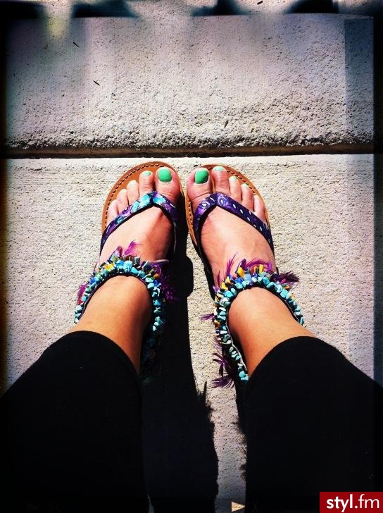 Klapki Buty Moda