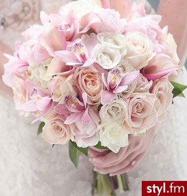 Bukiety ślubne Ślub Moda