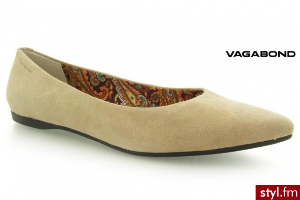 Vagabond LEROC Oat - Balerinki Buty Moda