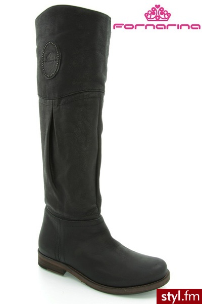 Fornarina DIONNE BLACK - Kozaki Buty Moda