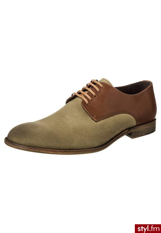 Shoe The Bear MILLERAIN Oksfordki brązowy Odcienie beżu i brązu Wizytowe - Pozostałe Buty Moda