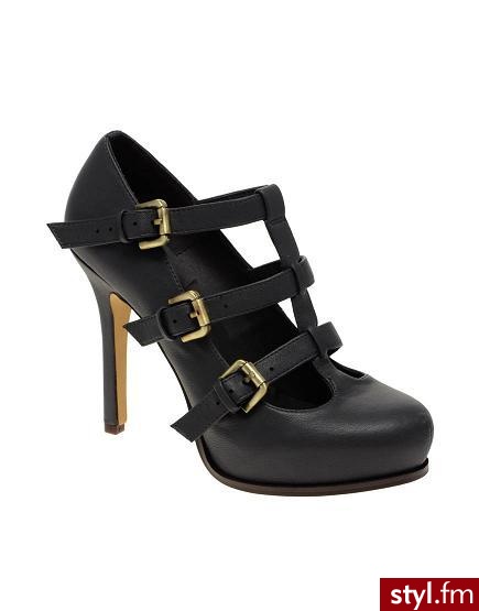 ASOS PHILIPPA 3 Strap Buckle High. szpilki asos - Pozostałe Buty Moda