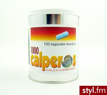 PLIVA KRAKÓW CALPEROS 1000 MG X 100 KAPS - Bransoletki Biżuteria Moda
