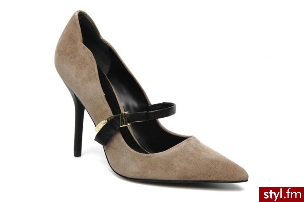 Guess CZÓŁENKA TRIVE BY GUESS (Brązowy) - Czółenka Buty Moda