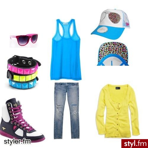 jaskrawe kolory. w dzień - Styler