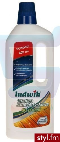 Ludwik Emulsja Samopołyskowa 600ml do Paneli - Emu Buty Moda