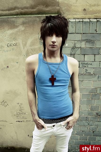 EMO Alternatywne Średnie Fryzury