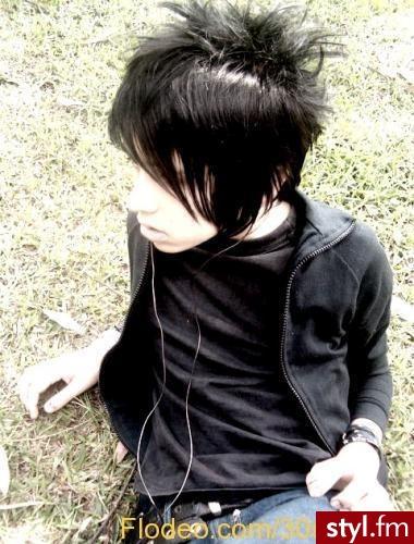 EMO Alternatywne Średnie Fryzury