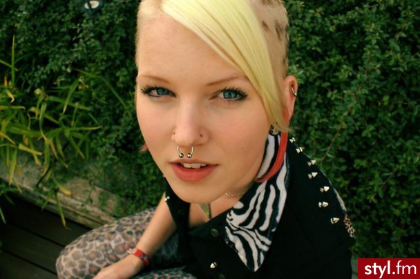 Punk Rock Alternatywne Średnie Fryzury