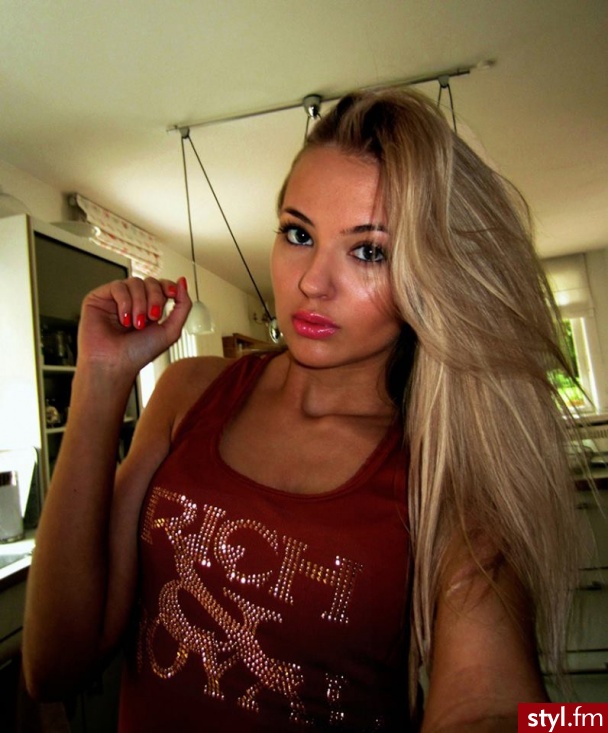 Blond Rozpuszczone Proste Na co dzień Długie Fryzury
