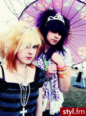 EMO Alternatywne Średnie Fryzury