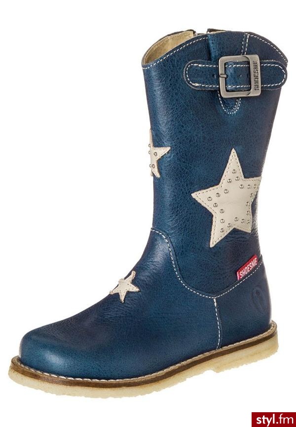 Shoesme Kowbojki i Buty motocyklowe niebieski (CR3W019) - Pozostałe Buty Moda