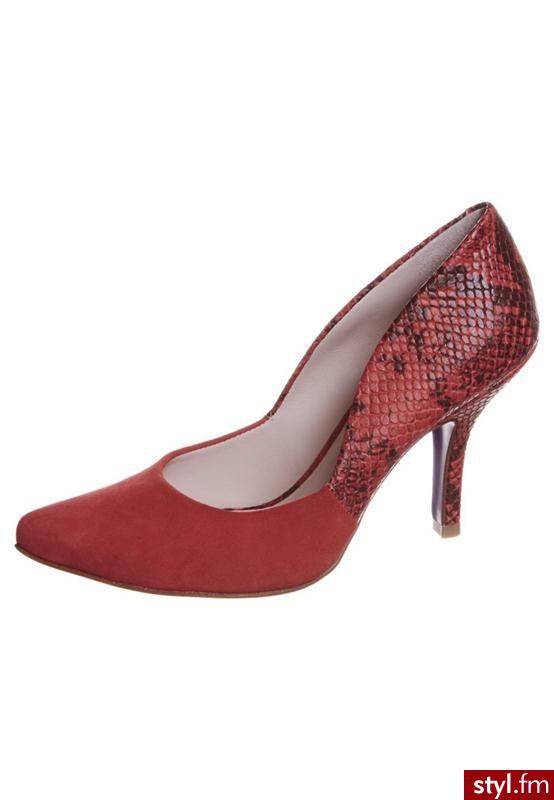 Miezko NATHALIE Szpilki czerwony M2534 - Szpilki Buty Moda