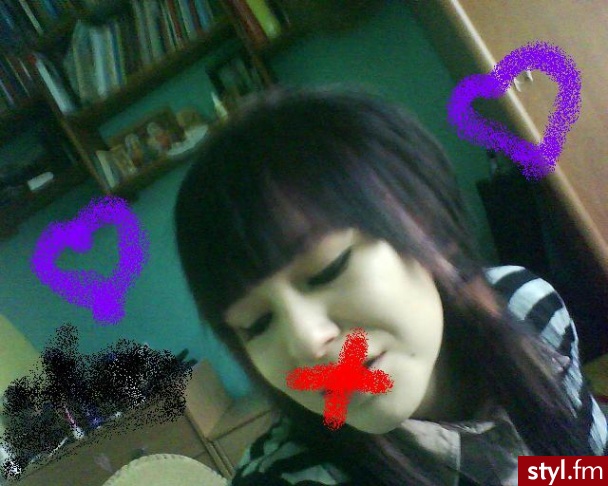 EMO Alternatywne Średnie Fryzury