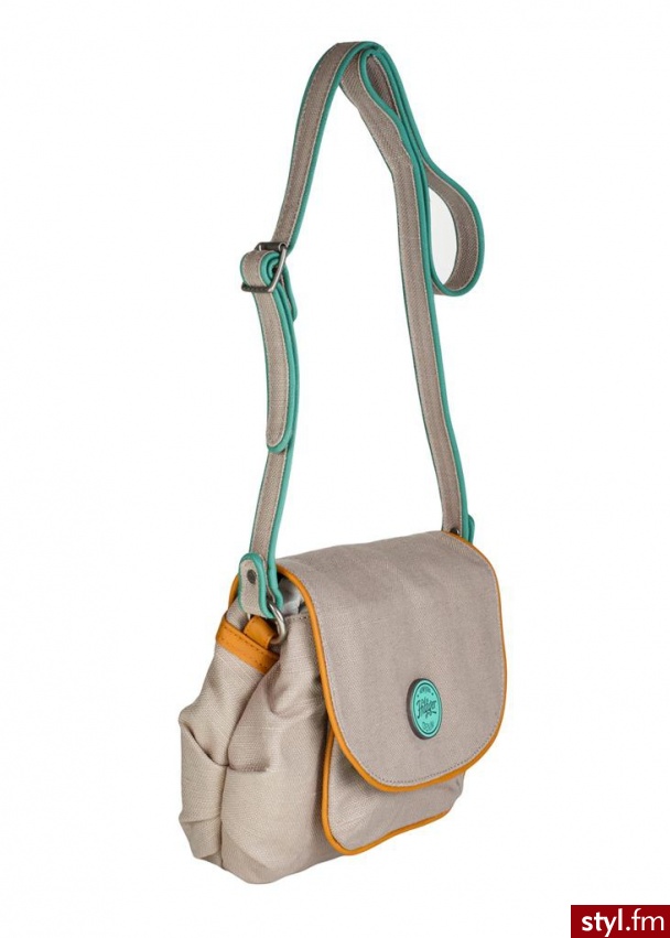 Torba HILFIGER DENIM lila linen small crossover - Torebki na co dzień Torebki Moda