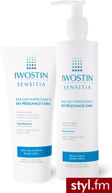 IWOSTIN SENSITIA emulsja nawilżająca do pielęgnacji ciała 200 ml - Emu Buty Moda