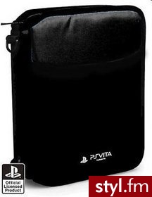 4GAMERS Etui do Ps Vita Deluxe Travel - czarne - Portfele i etui Dodatki Moda