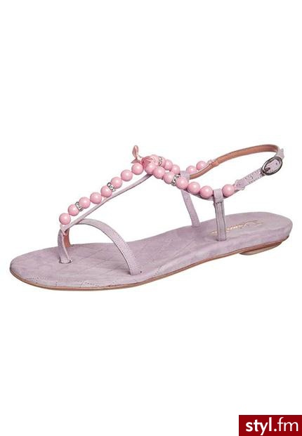 Dei Mille IRINA Japonki różowy - Klapki Buty Moda