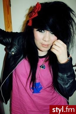 EMO Alternatywne Średnie Fryzury