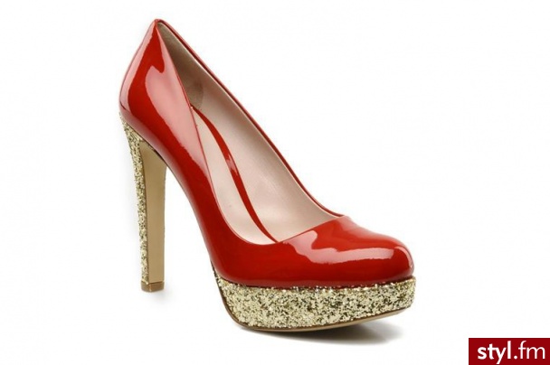 De Siena shoes CZÓŁENKA ADRIANE BY DE SIENA SHOES (Czerwony) - Czółenka Buty Moda