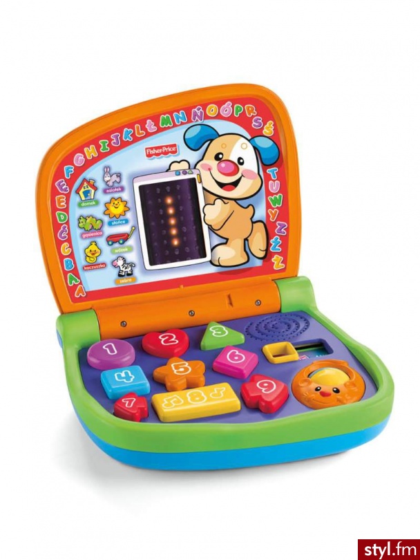 Fisher Price Gadający Laptop Dwujęzyczny V7000 - Dziecko