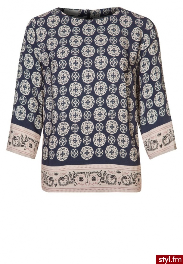 Alysi Tunika niebieski (153206-A3018) - Tuniki Ciuchy Moda