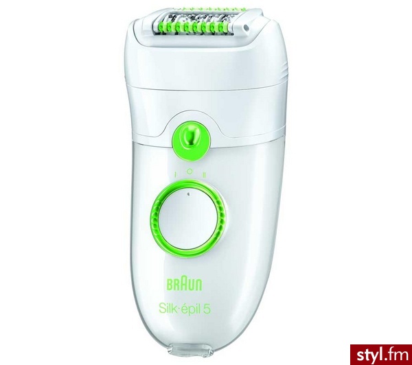 BRAUN 5 5580-N Legs, Body & Face biały/zielony 81315040 - Body Bielizna Moda