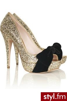 MIU MIU. MIU MIU Glitter peep-toe pumps
€380 - Pozostałe Buty Moda