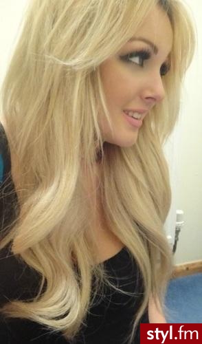 Blond Rozpuszczone Proste Na co dzień Długie Fryzury
