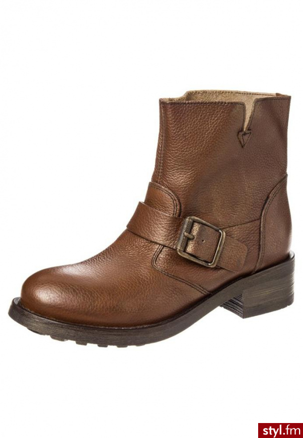 Nana by Francesco Morichetti MARIKA Botki kowbojki i motocyklowe brązowy (88005d0) - Pozostałe Buty Moda