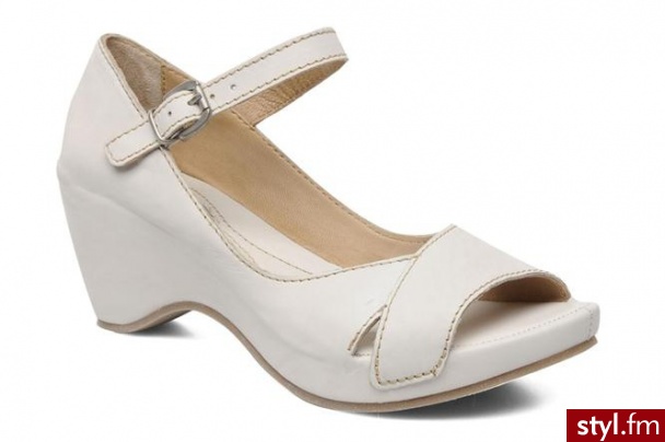 Khrio Czółenka Roki by (Biały) - Czółenka Buty Moda