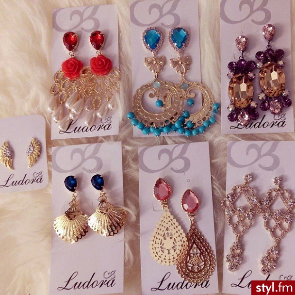 Kolczyki Biżuteria Moda
