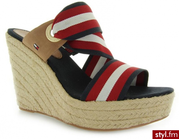 Tommy Hilfiger ESTELLE 10 MIDNIGHT - Klapki Buty Moda