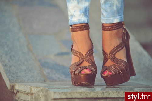Sandały Buty Moda