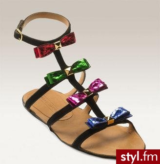Gladiatorki od Jacobsa. Po przecenie ich cena wynosi $535. - Pozostałe Buty Moda