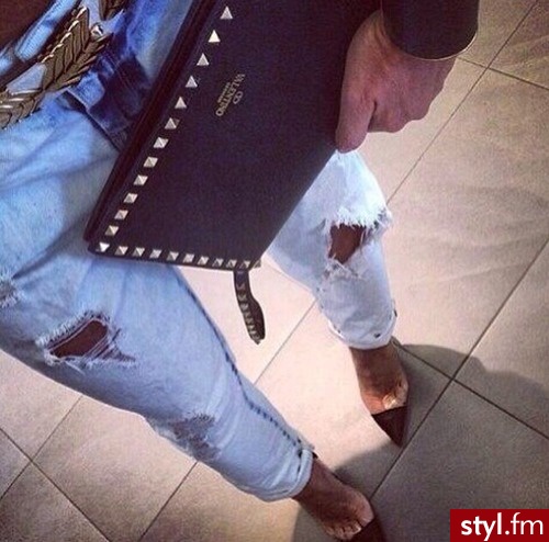 Jeansy Spodnie Moda