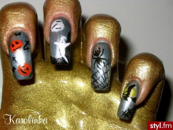 Autor: jarek Halloween. Autor: <b>jarek</b><br /> - Paznokcie