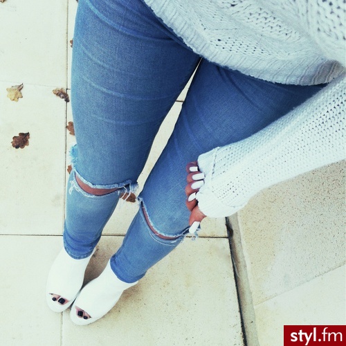 Jeansy Spodnie Moda