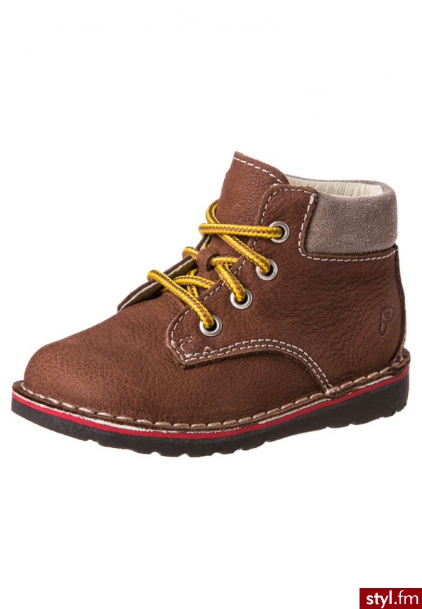 Pepino YANI Botki sznurowane brązowy (1624500) - Botki Buty Moda