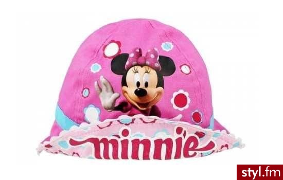 Czapeczka Dla Dziewczynki Myszka Minnie Disney - Nakrycia głowy Dodatki Moda
