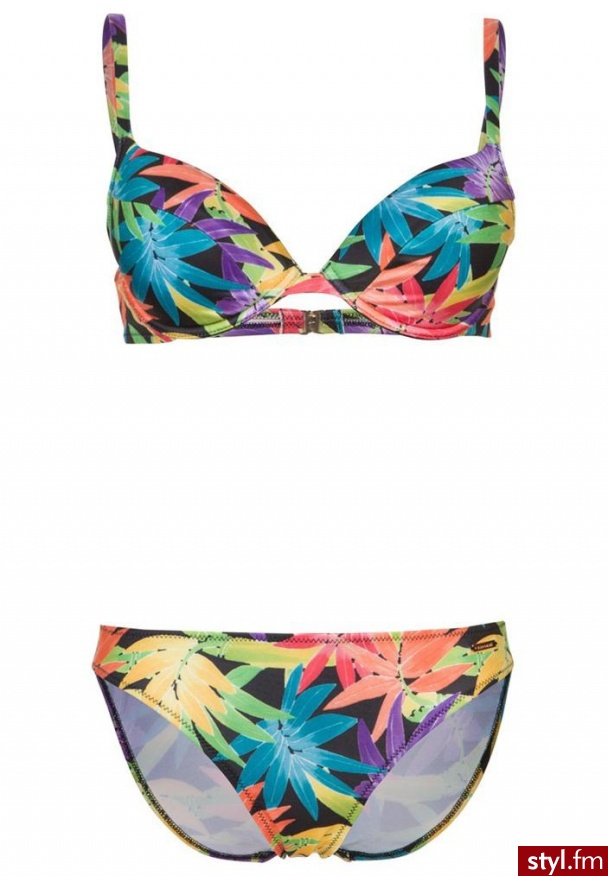 Bruno Banani Bikini kolorowy Wielokolorowy - Na plażę Bielizna Moda