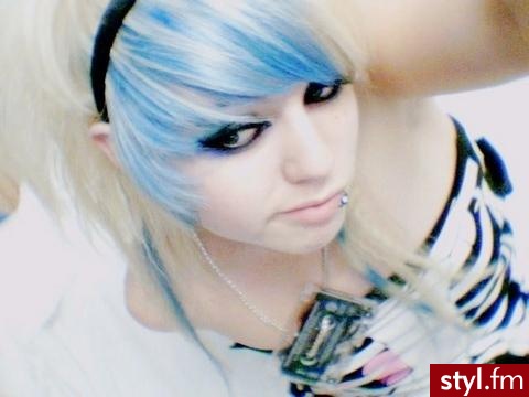 EMO Alternatywne Średnie Fryzury