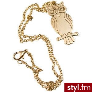Perched Owl Pendant - Pozostałe Dodatki Moda
