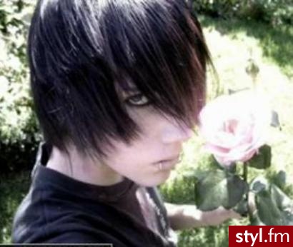 EMO Alternatywne Średnie Fryzury