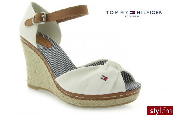 Tommy Hilfiger CAPRI 9 WHITE - Koturny Buty Moda