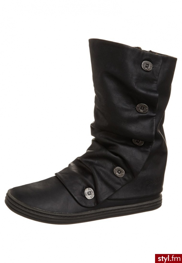 Blowfish RATON Kozaki czarny BF3247 - Kozaki Buty Moda