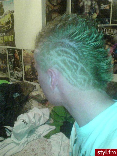 Punk Rock Alternatywne Średnie Fryzury