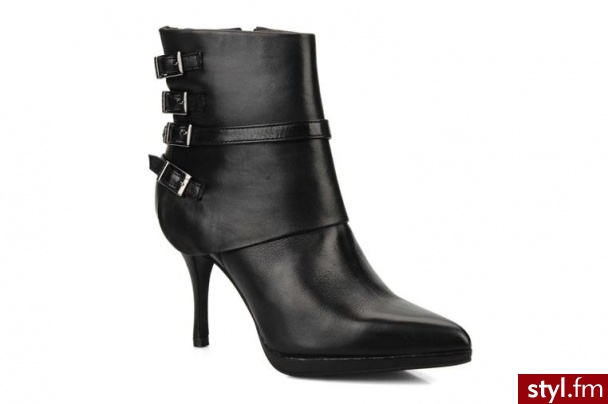 Perlato PÓŁBUTY I BOTKI CHALETTE BY PERLATO (Czarny) - Botki Buty Moda